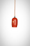 The Repurposed Pendant - Welders tank cap industrial steel light - Junkyard Lighting