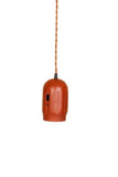 The Repurposed Pendant - Welders tank cap industrial steel light - Junkyard Lighting