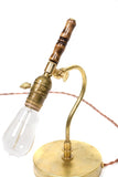 Vintage Farmhouse Style Adjustabel Brass Reading Lamp - Junkyard Lighting