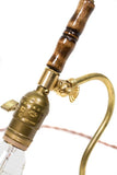 Vintage Farmhouse Style Adjustabel Brass Reading Lamp - Junkyard Lighting