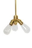 Triple Light Vintage Style Simply Style Pendant / Chandelier - Junkyard Lighting