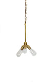 Triple Light Vintage Style Simply Style Pendant / Chandelier - Junkyard Lighting