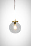 Simply Modern Vintage Style Large Globe Pendant ( Options ) - Junkyard Lighting
