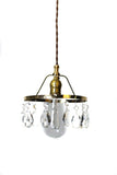 Simply Modern & Vintage Shabby Chic Crystal Pendant Light - Junkyard Lighting