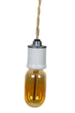 Modern Industrial Porcelain Socket Simple Pendant ( Customize ) - Junkyard Lighting