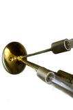 Modern Vintage Sputnik 3 Arm Semi Flush Mount / Sconce Light Fixture - Junkyard Lighting