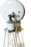 Simple Modern Industrial Caged adjustable porcelain socket wall sconce - Junkyard Lighting