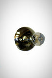 Pol. Nickel Simply Modern Bare Bulb Wall Sconce / Ceiling Flush Mount Light - Junkyard Lighting