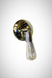 Pol. Nickel Simply Modern Bare Bulb Swivel Wall Sconce - Industrial Modern - Junkyard Lighting