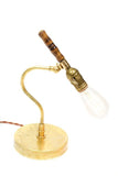 Vintage Farmhouse Style Adjustabel Brass Reading Lamp - Junkyard Lighting