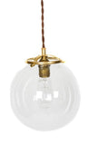 Simply Modern Vintage Style Large Globe Pendant ( Options ) - Junkyard Lighting