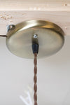 Industrial Black 12" Porcelain Enamel Shade Edison Pendant Light (options) - Junkyard Lighting