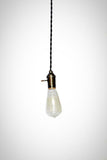 Simply Modern bare bulb turnkey socket pendant in shiny gunmetal - Junkyard Lighting