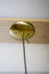 5 Arm Simply Modern Vintage All Brass Sun Burst Chandelier - Junkyard Lighting